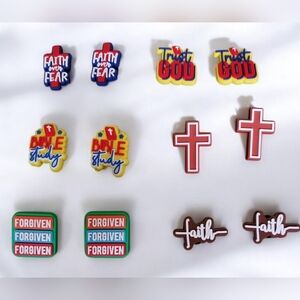 Religious  Croc Charms